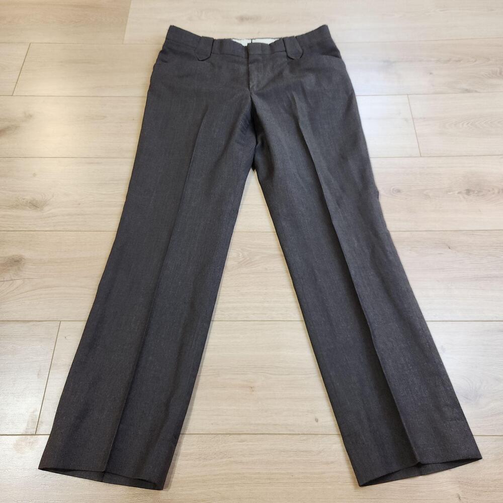 Vintage Pendleton Pants Mens 34x31 Brown Wool Flannel Dress Trousers USA Winter